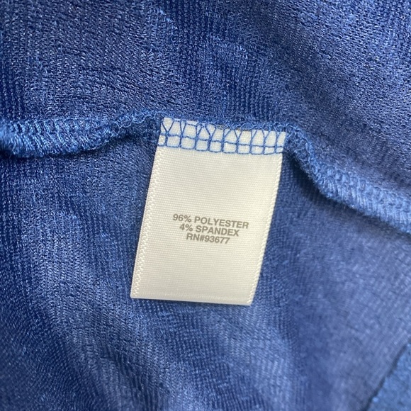 Liz Claiborne stretch knit midi dress wrap front professional sophisticated XXL - Picture 6 of 10